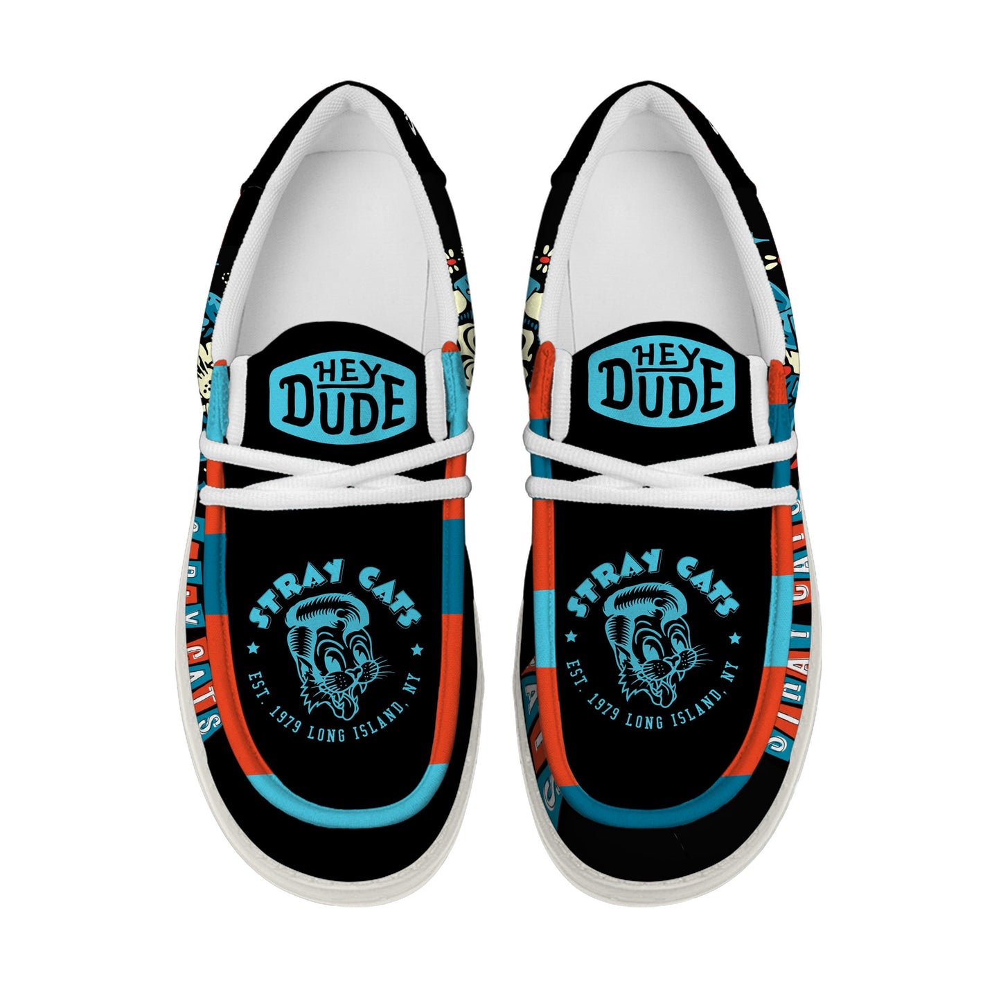 Stray Cats Lace Up Loafers 2026