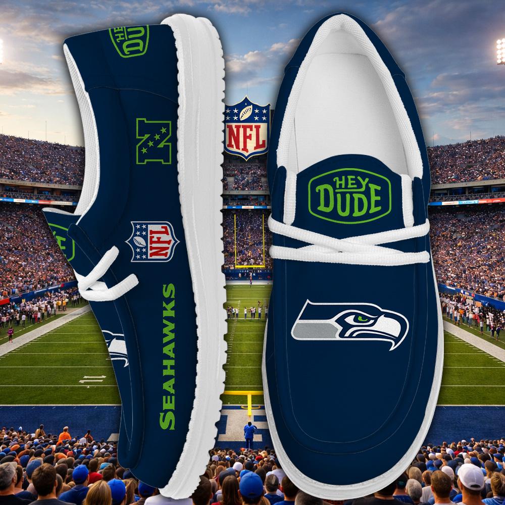 Seattle Seahawks Lace Up Loafers 2026