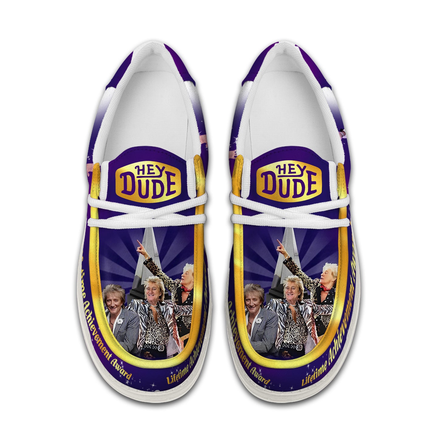 Rod Stewart Lace Up Loafers 2026
