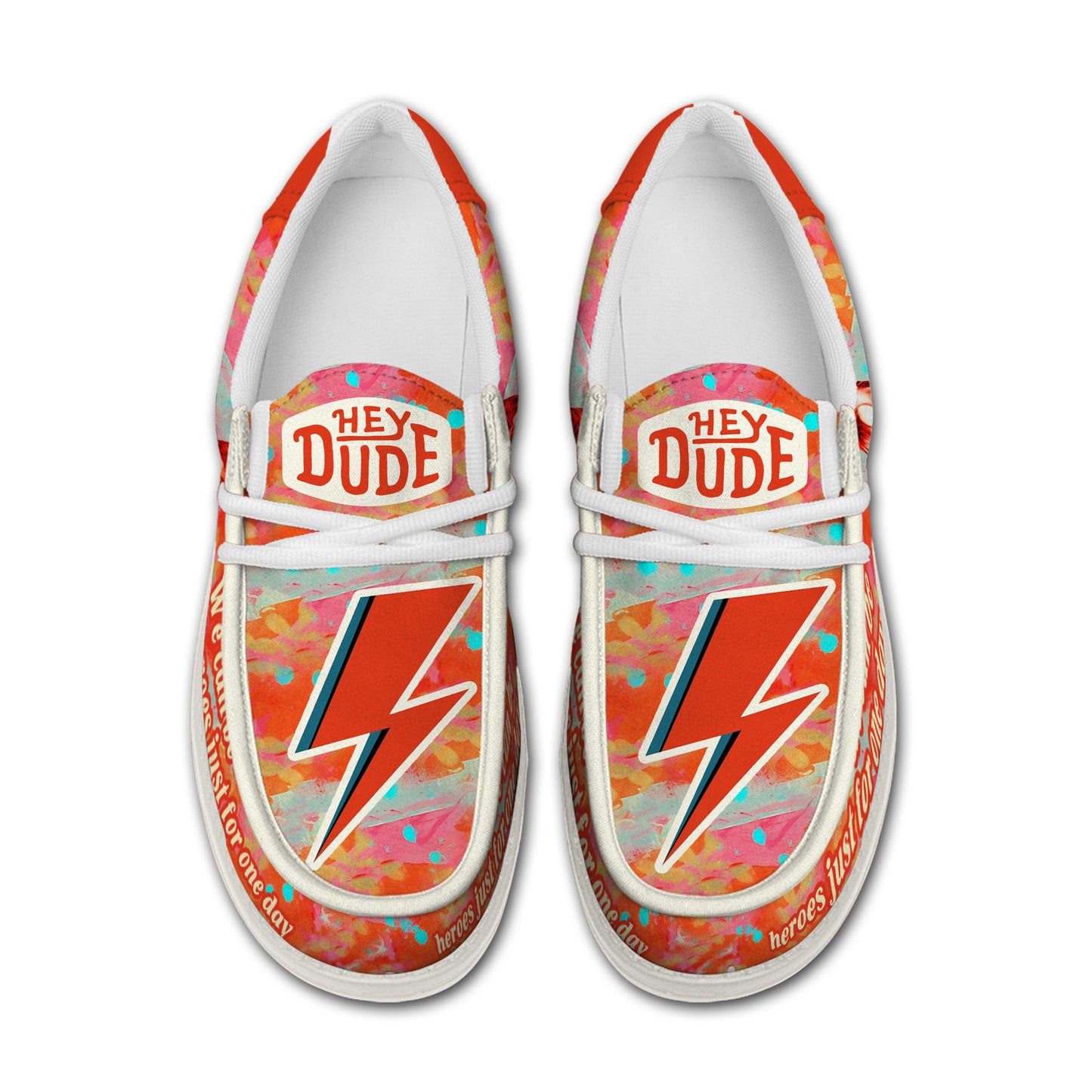 David Bowie Lace Up Loafers 2026
