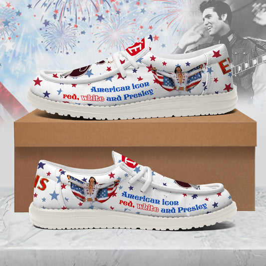 Elvis Presley Lace Up Loafers 2026