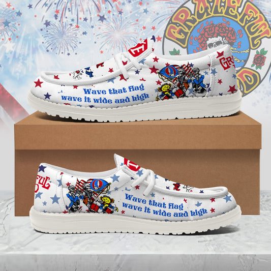 Grateful Dead Lace Up Loafers 2026