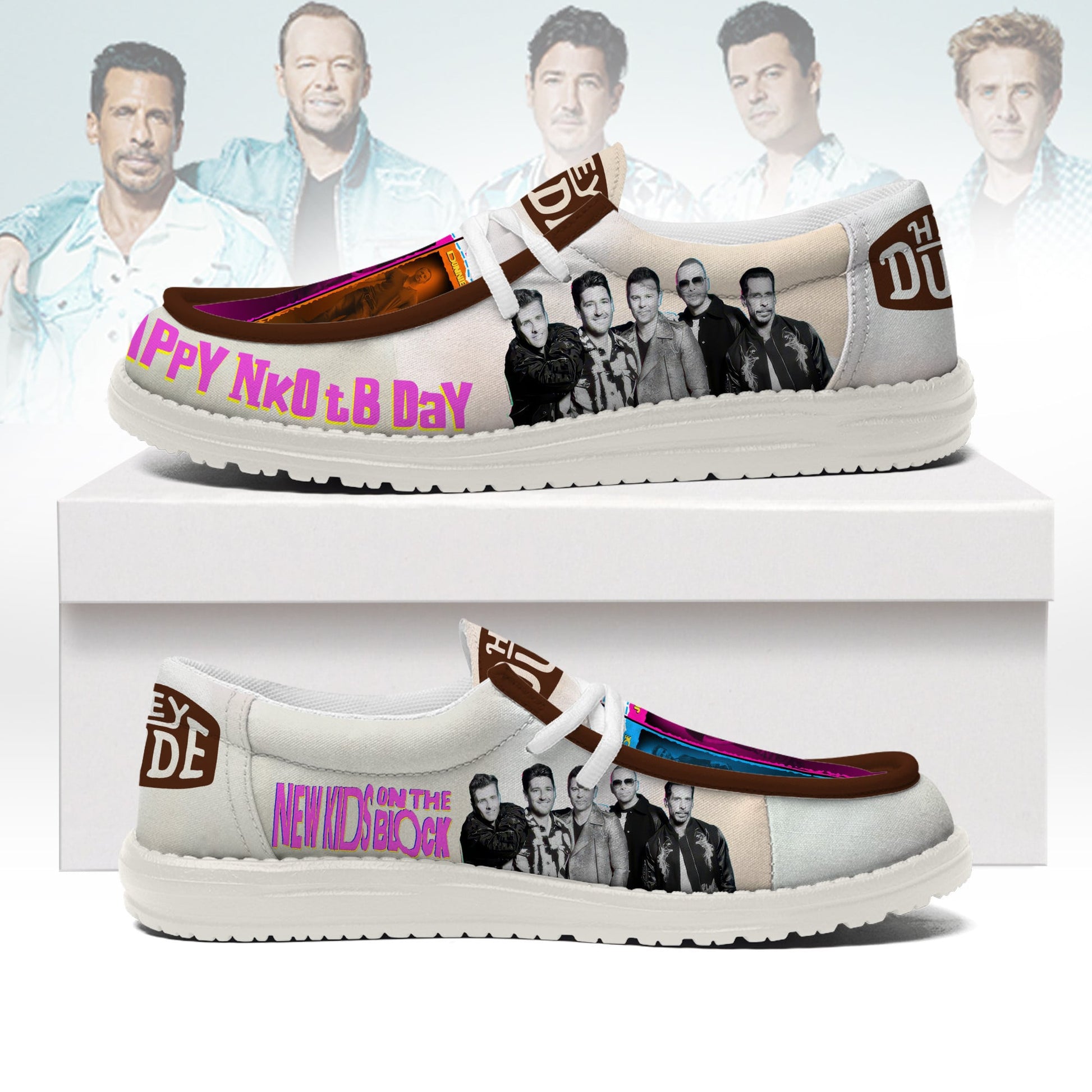 New Kids On The Block Lace Up Loafers 2026
