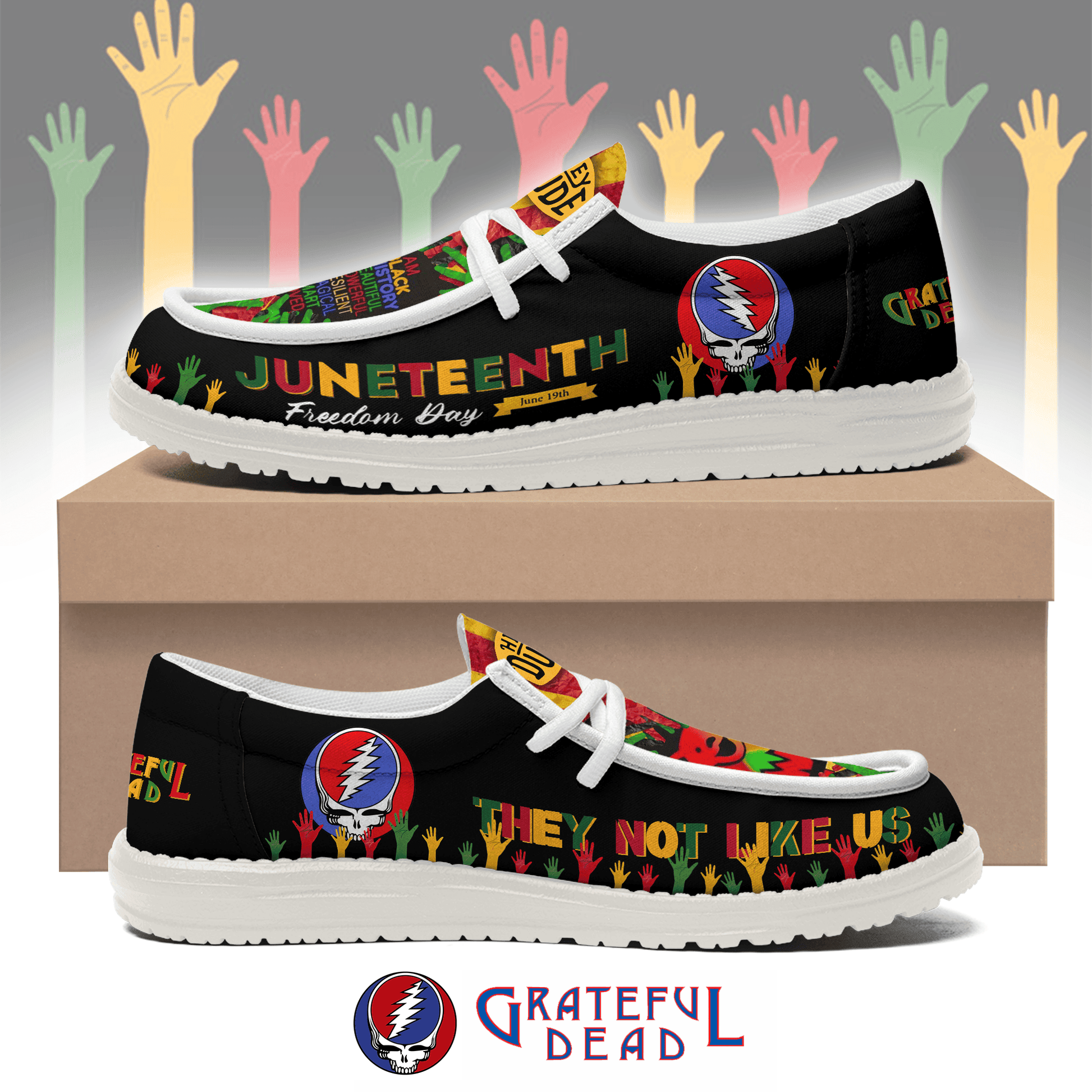 Grateful Dead Lace Up Loafers 2026