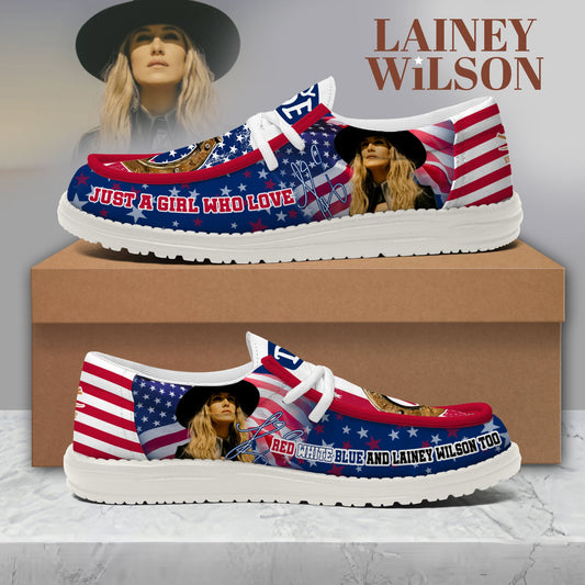 Lainey Wilson Lace Up Loafers 2026