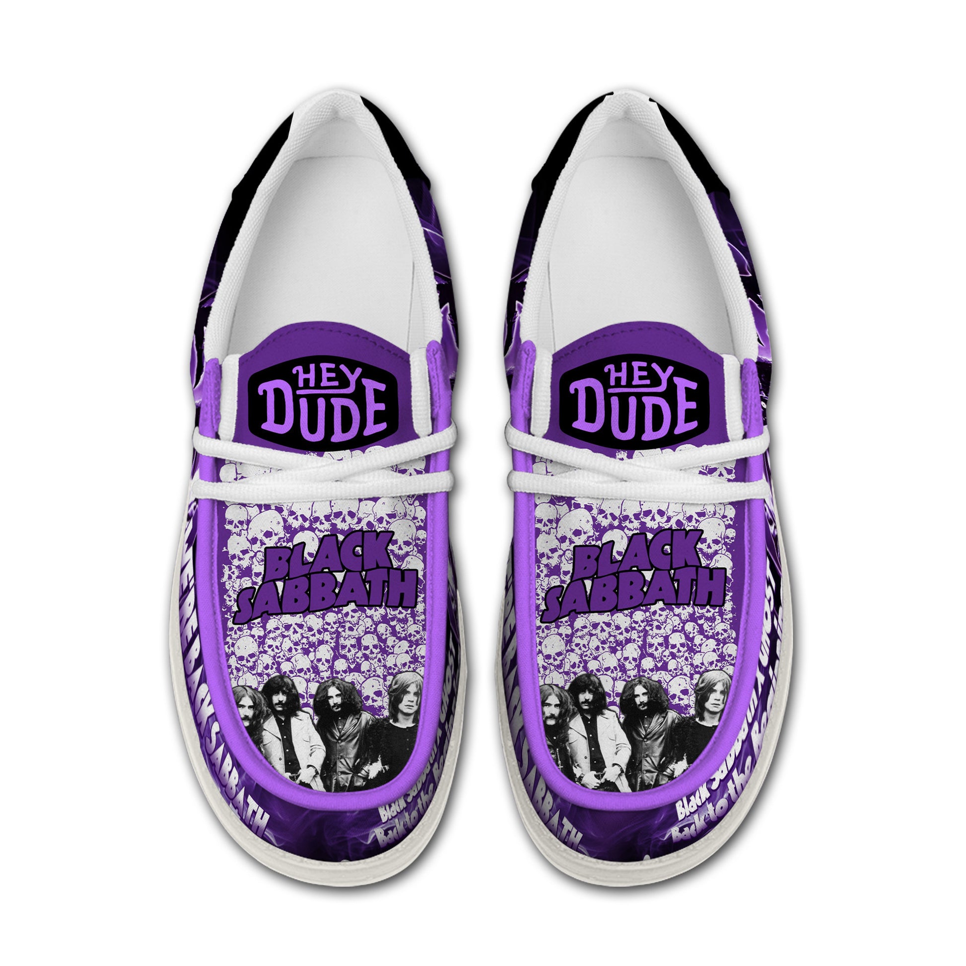 Black Sabbath Lace Up Loafers 2026