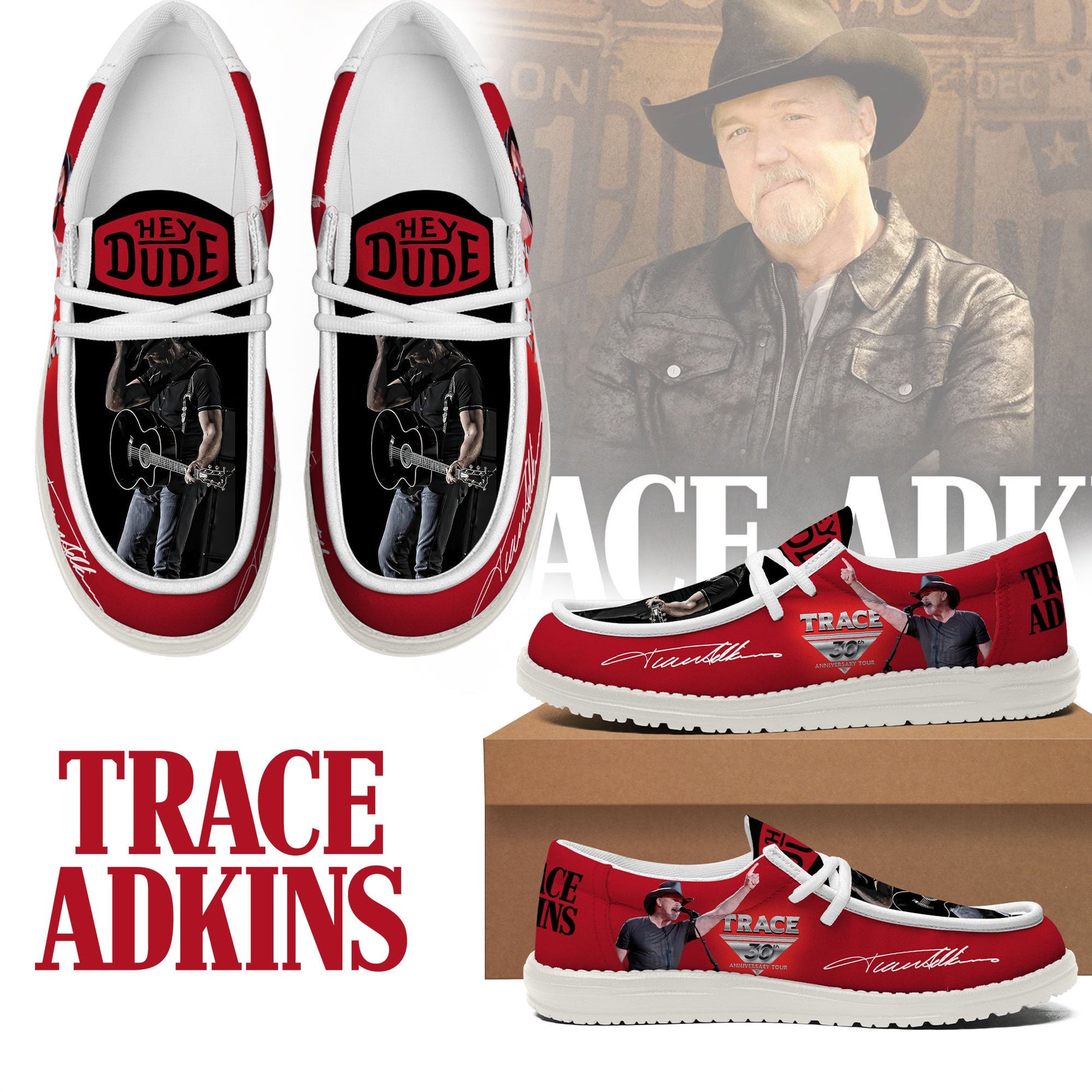 Trace Adkins Lace Up Loafers 2026