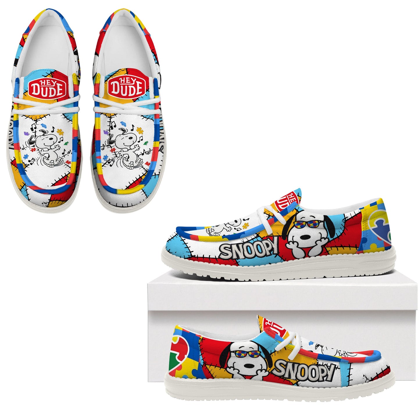 Snoopy Lace Up Loafers 2026