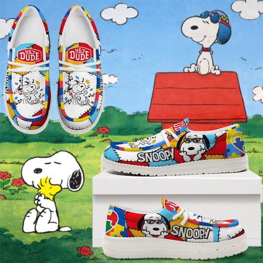 Snoopy Lace Up Loafers 2026