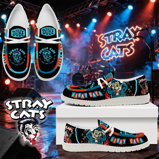 Stray Cats Lace Up Loafers 2026