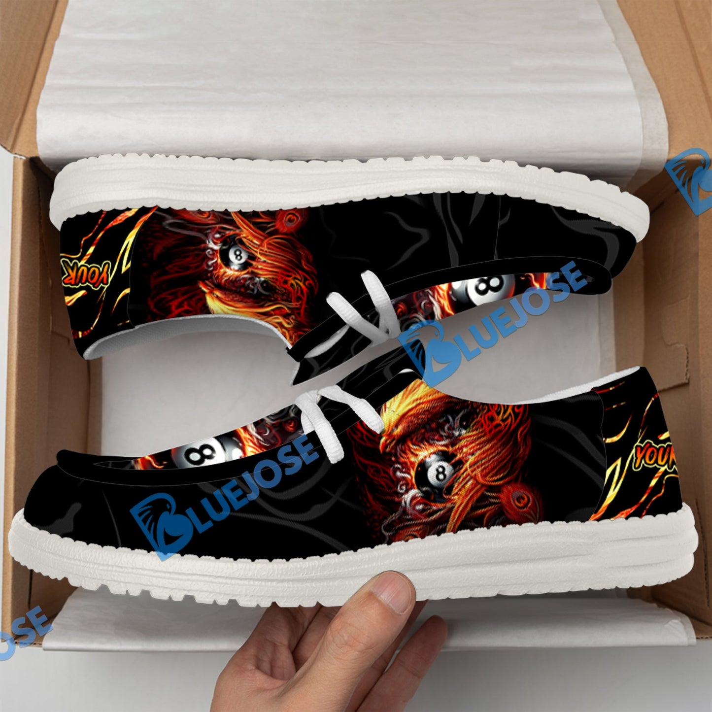 Billiards Ball 8 Phoenix Arisen Lace Up Loafers 2026