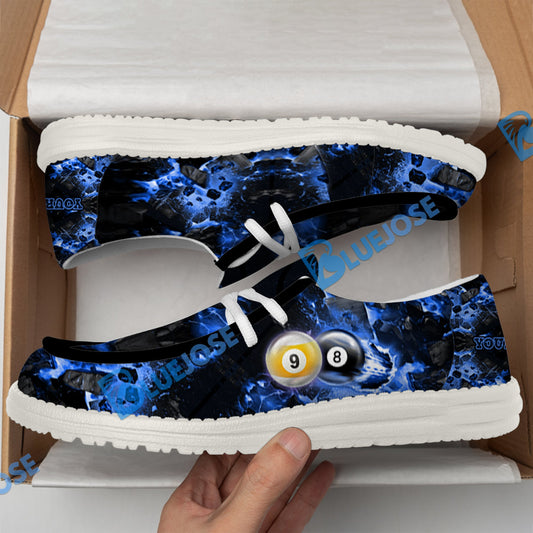 Billiards Ball 8&9 Shoot And Destroy Lace Up Loafers 2026