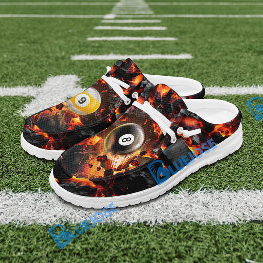 Billiards Ball 8&9 Shoot And Destroy Lace Up Loafers 2026
