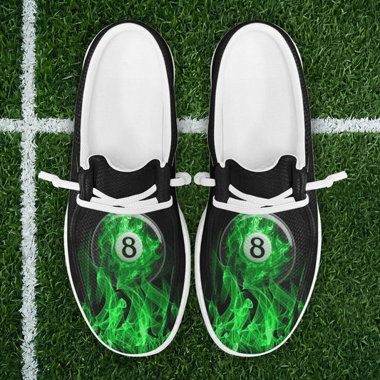 Billiards Ball 8 Heavenly Flame Lace Up Loafers 2026