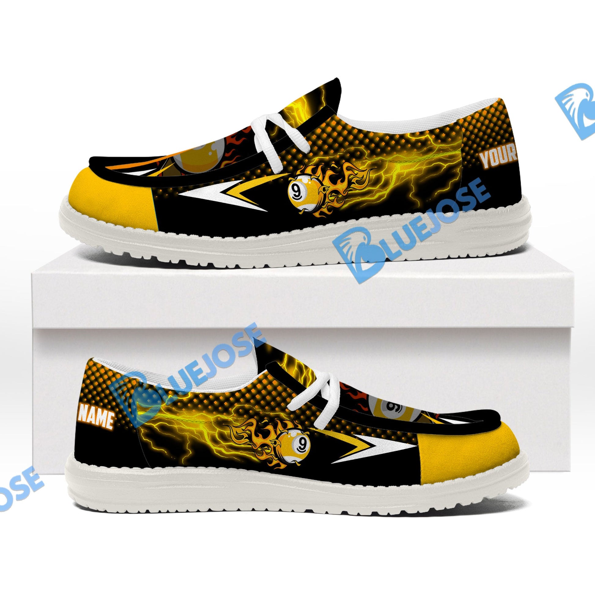 Billiards 9 Ball Lightning Lace Up Loafers 2026
