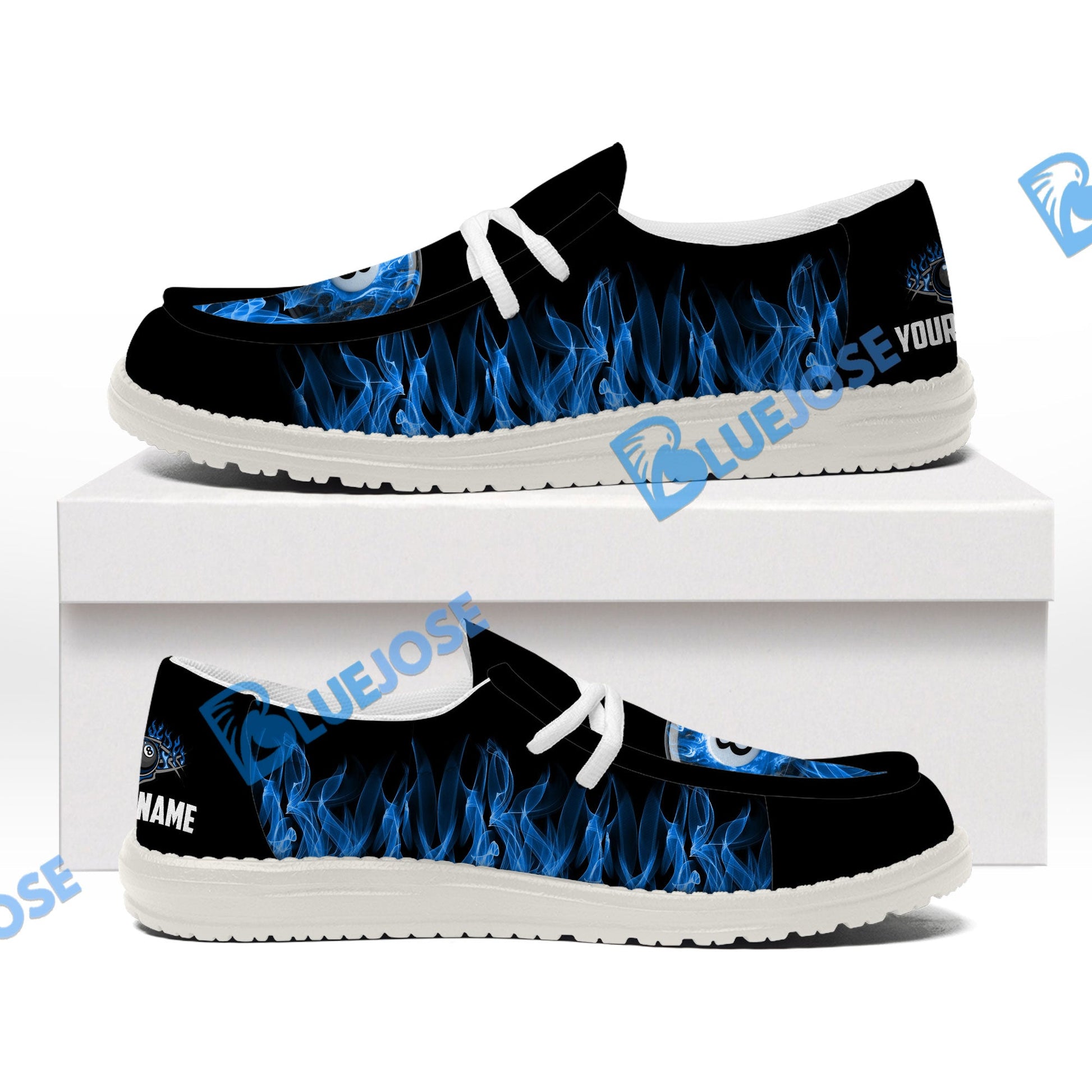Billiards 8 Heavenly Flame Lace Up Loafers 2026