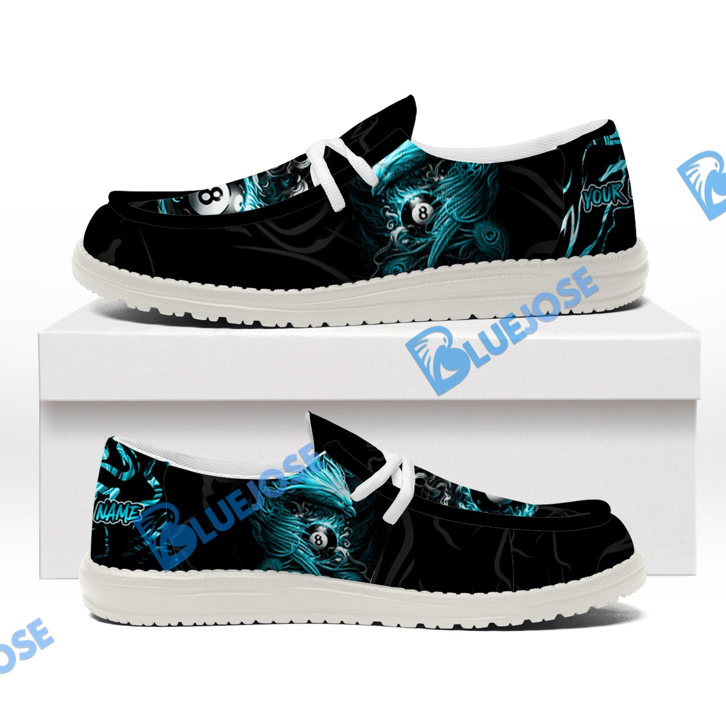 Billiards Ball 8 Phoenix Arisen Lace Up Loafers 2026