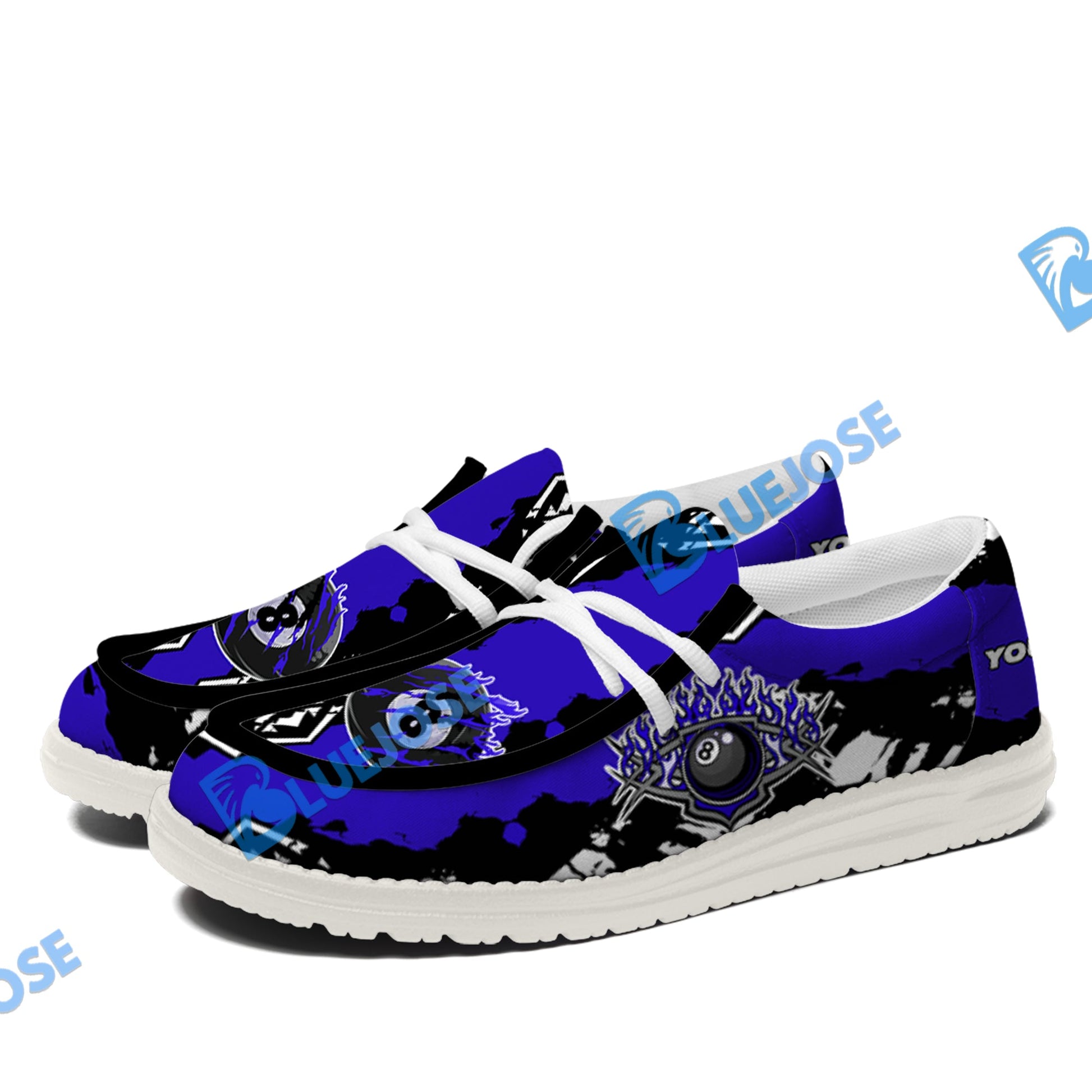 Billiards Ball 8 Cracks Of Time Lace Up Loafers 2026