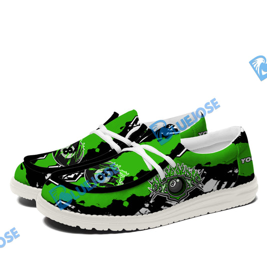 Billiards Ball 8 Cracks Of Time Lace Up Loafers 2026