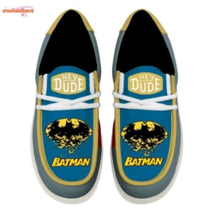 Bat Man Lace Up Loafers 2026