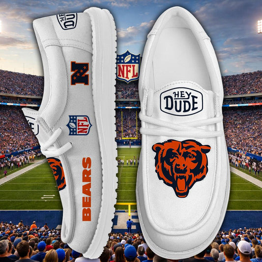 Chicago Bears Lace Up Loafers 2026