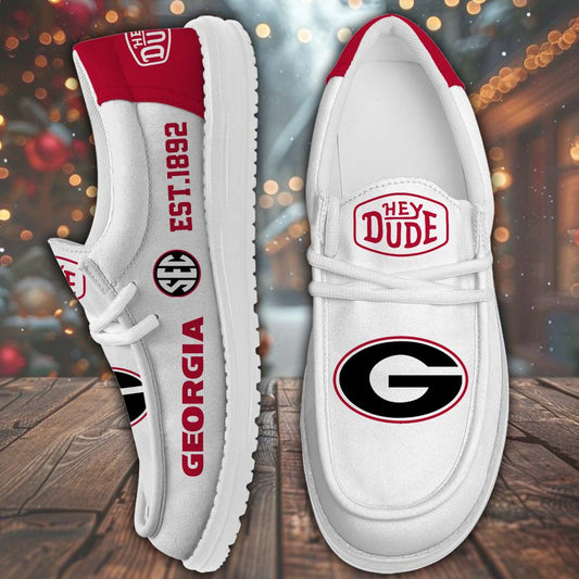 Georgia Bulldogs Lace Up Loafers 2026