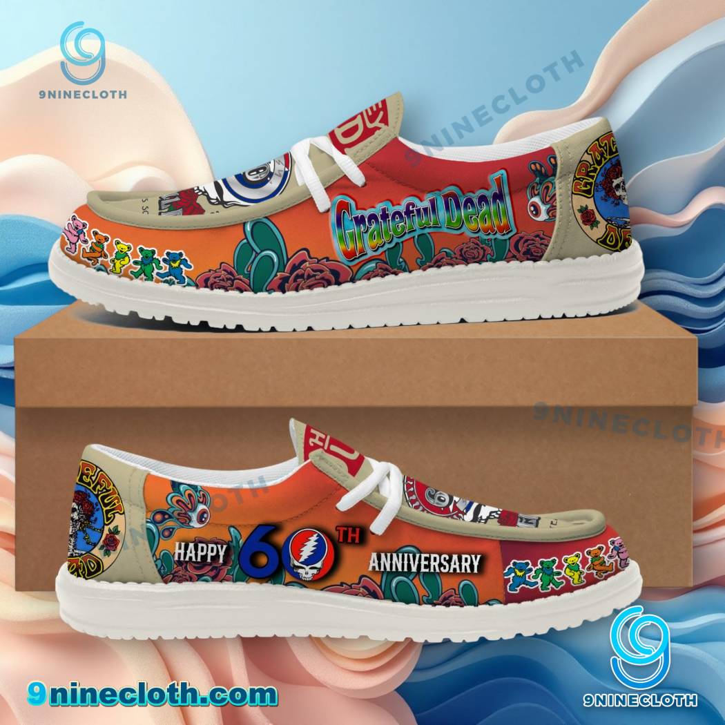Grateful Dead Lace Up Loafers 2026