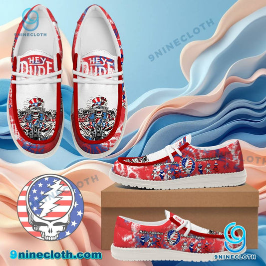 Grateful Dead Lace Up Loafers 2026