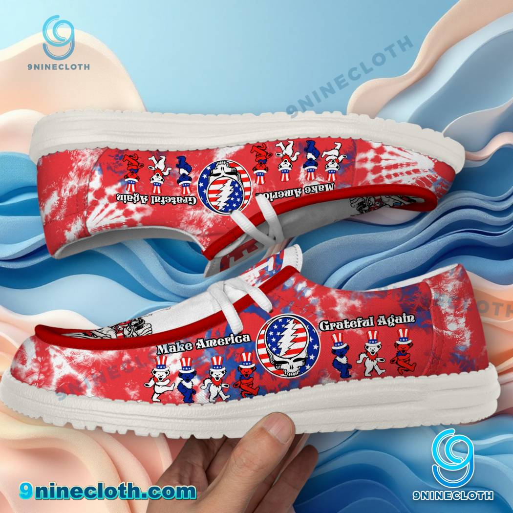 Grateful Dead Lace Up Loafers 2026