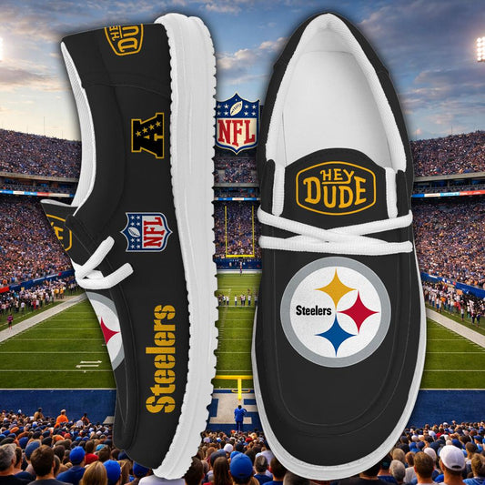 Pittsburgh Steelers Lace Up Loafers 2026