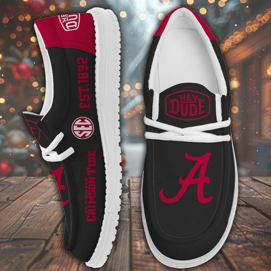 Alabama Crimson Tide Lace Up Loafers 2026
