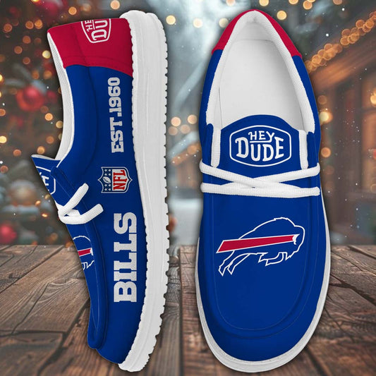 Buffalo Bills Lace Up Loafers 2026