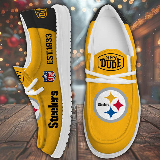 Pittsburgh Steelers Lace Up Loafers 2026