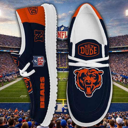 Chicago Bears Lace Up Loafers 2026