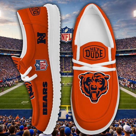 Chicago Bears Lace Up Loafers 2026