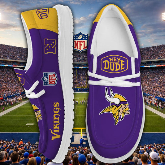 Minnesota Vikings Lace Up Loafers 2026
