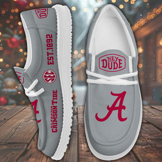 Alabama Crimson Tide Lace Up Loafers 2026