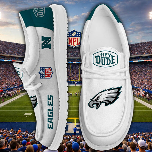 Philadelphia Eagles Lace Up Loafers 2026
