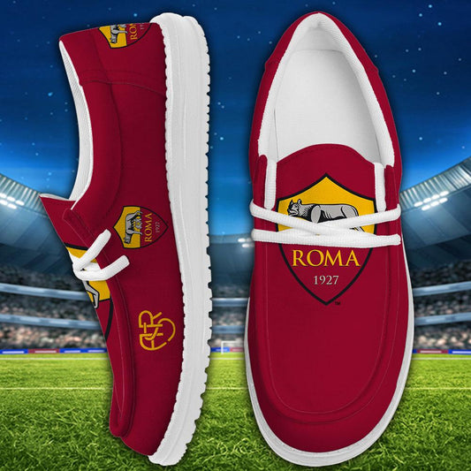 A.S. Roma Lace Up Loafers 2026