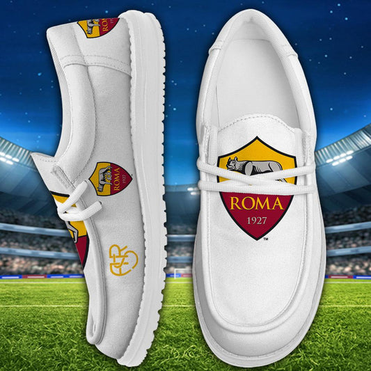 A.S. Roma Lace Up Loafers 2026