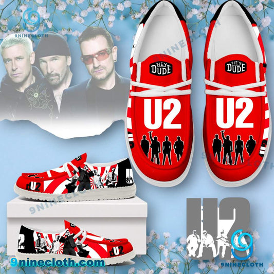U2 Band Lace Up Loafers 2026