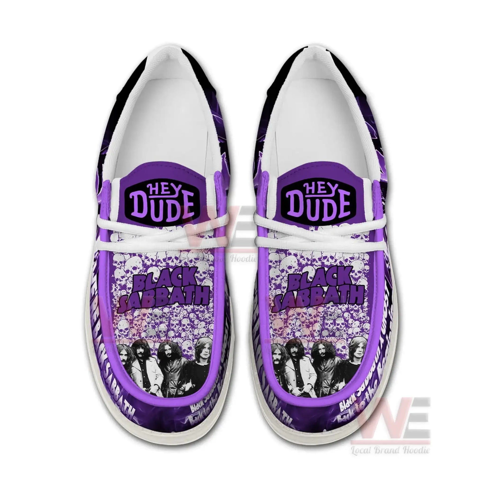 Black Sabbath Lace Up Loafers 2026