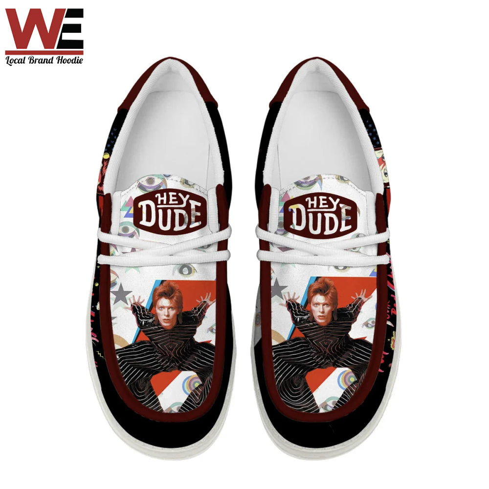 David Bowie Lace Up Loafers 2026