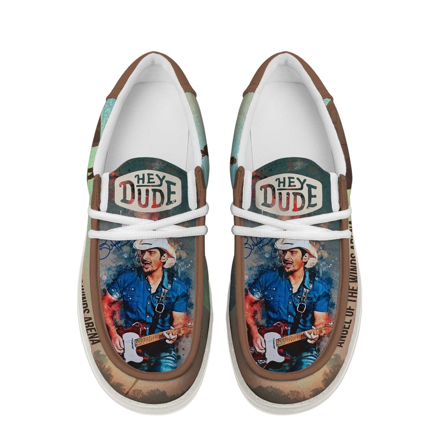 Brad Paisley Lace Up Loafers 2026