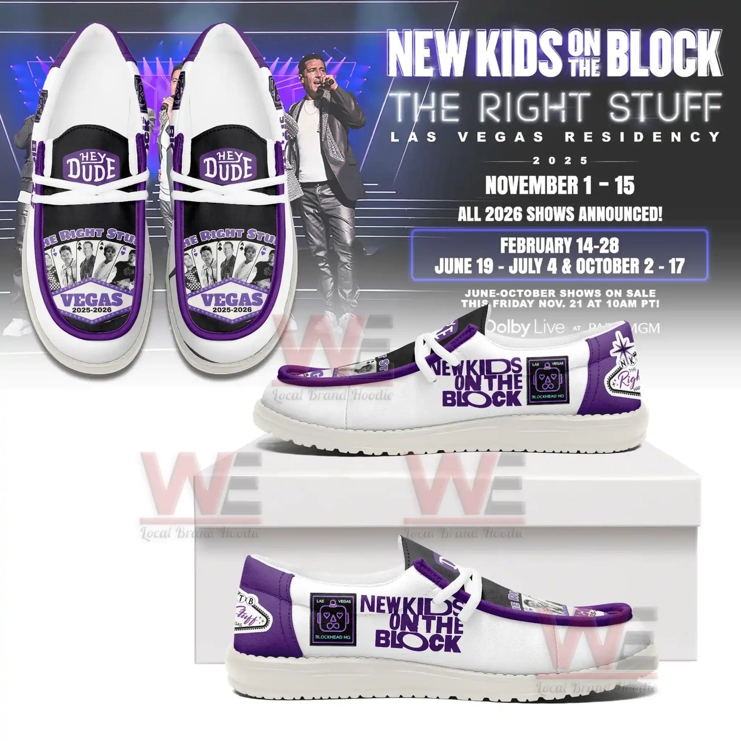 New Kids On The Block Lace Up Loafers 2026