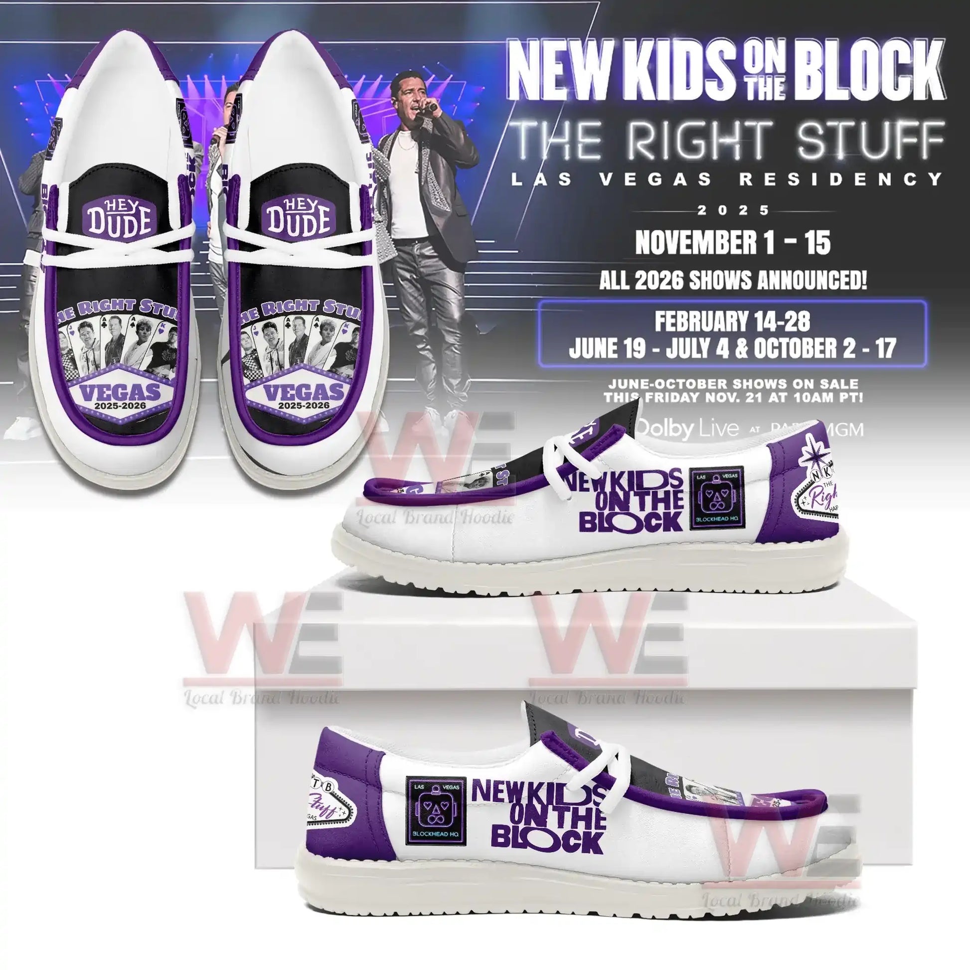 New Kids On The Block Lace Up Loafers 2026